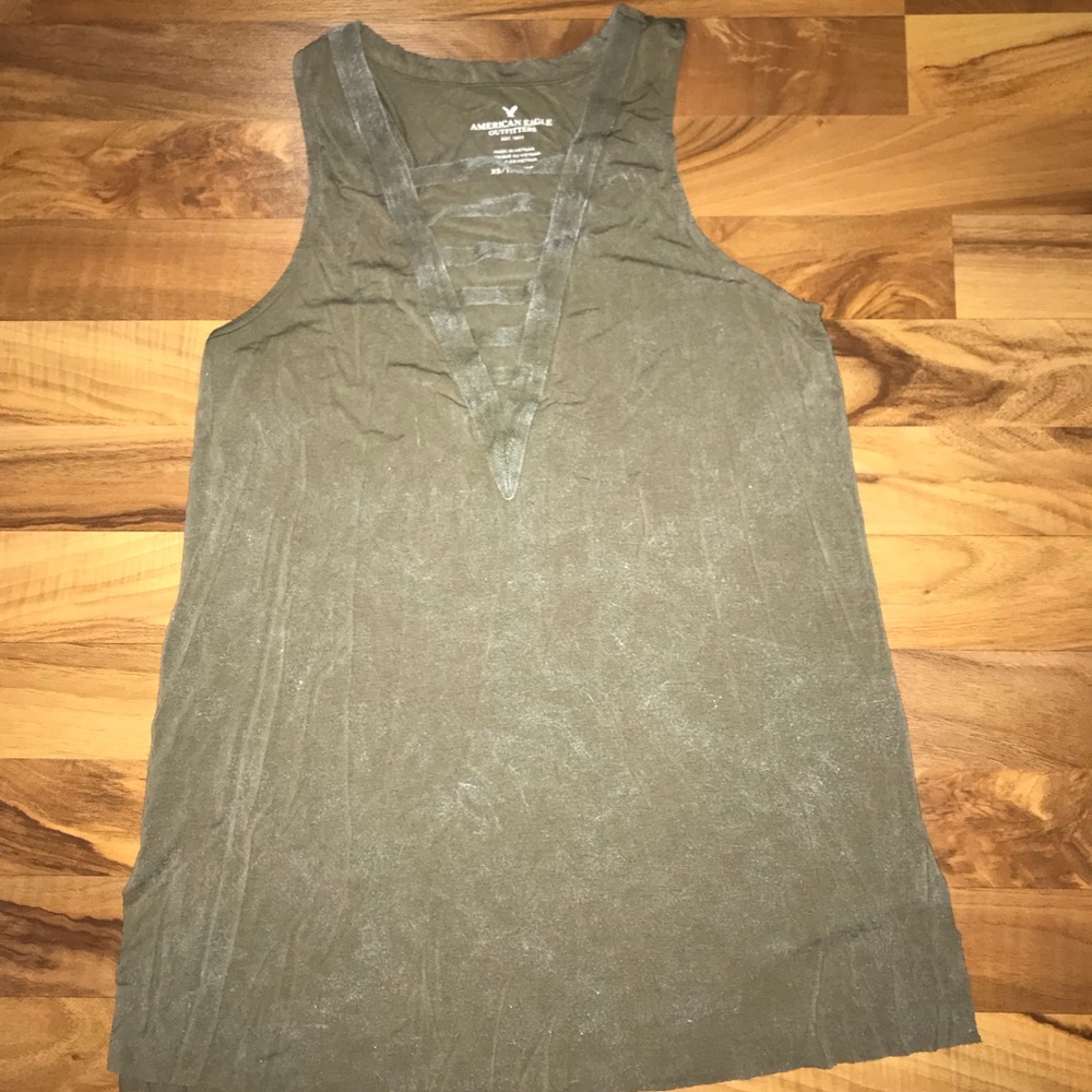 Olive Tank Top
